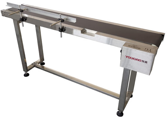 Verstelbare buffer 25m/min flessen blikken codering transportmachine
