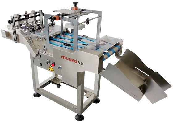 YG 9021A wrijvingsplastic zakken datum codering feeder met twee printer beugel