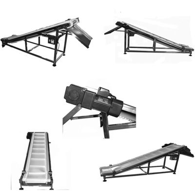 400W Slant Coding Conveyor voor TIJ Printer Laser Machine