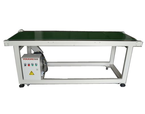Roestvrij staal batch coding conveyor voor laser inkjet printer machine