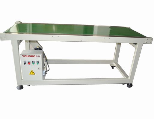 Roestvrij staal batch coding conveyor voor laser inkjet printer machine