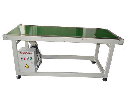 Roestvrij staal batch coding conveyor voor laser inkjet printer machine
