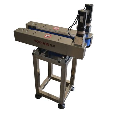 Lasermachine onderafcodeerconveyor