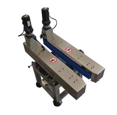 Lasermachine onderafcodeerconveyor