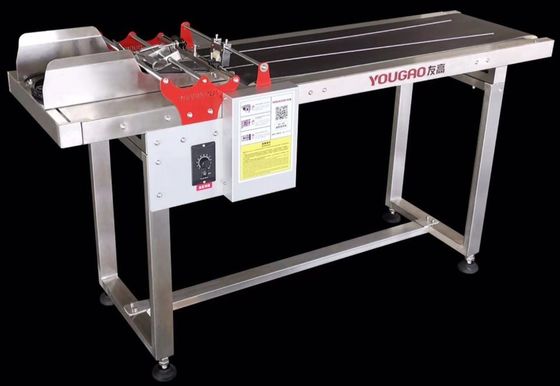 Verpakkingsindustrie 0,06 mm Automatische kaart wrijvingsvoedermachine