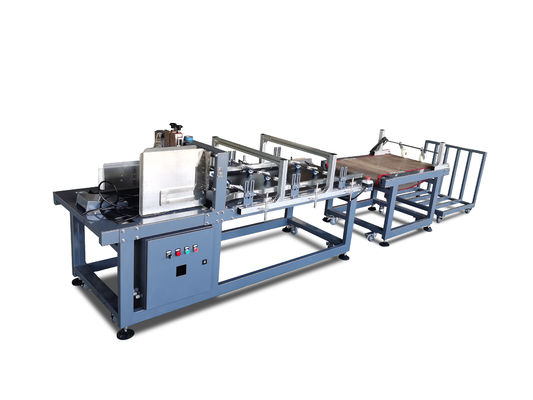CE 300W vervoerband karton voedingsmachine met ontvangtoestel