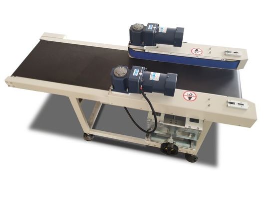25m/min Dubbelmotor Clamping Inkjet Printer Conveyor Voor Kartonnen