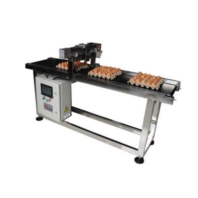 Display Screen Egg Coding Conveyor 20m/min roestvrij staal