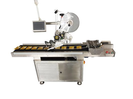 Intelligente besturing Flat Surface Labeller Machine met automatisch voedingssysteem