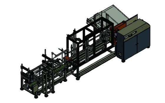 Automatische afwijzing codering carton feeder machine met labeler