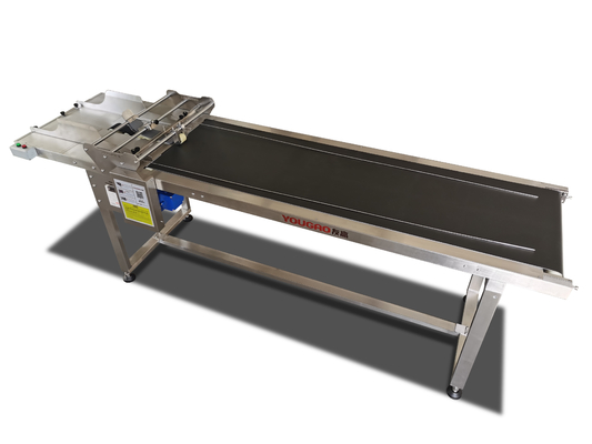 Variabele frequentie 2200mm roestvrij staal lengte wrijving voeder machine