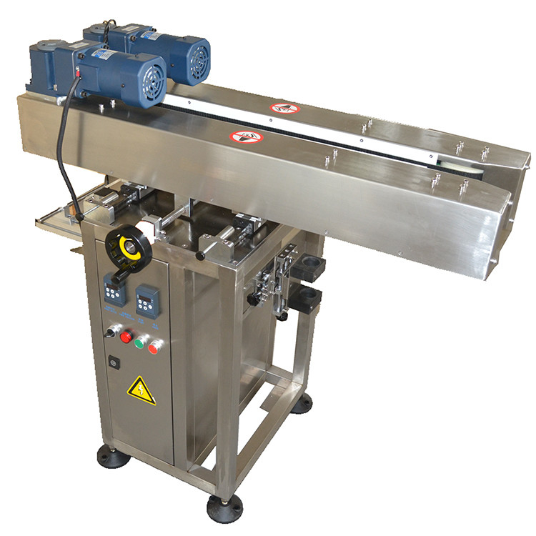 Automatische inkjetprinter Onderste codering conveyor met zijkantgordel Print onder potten en flessen